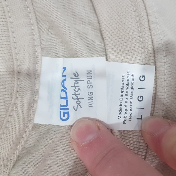 PEARL JAM Tan Tshirt Size L - Picture 2 of 2